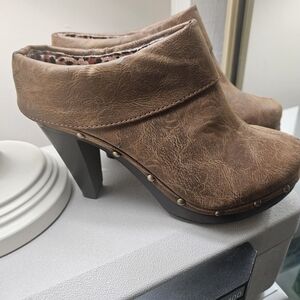 TOP Moda Brown Women's Mules